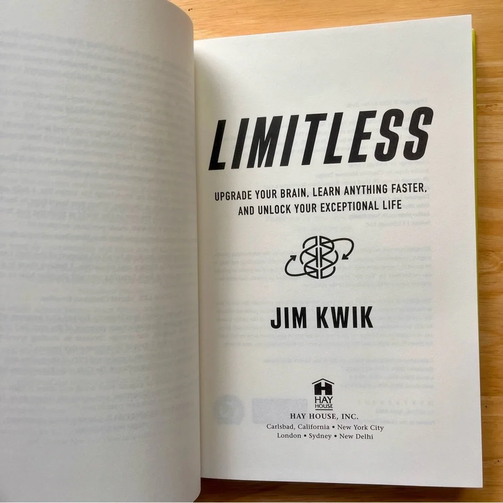 Limitless by Jim Kwik Hardcover Book - Picture 3 of 5